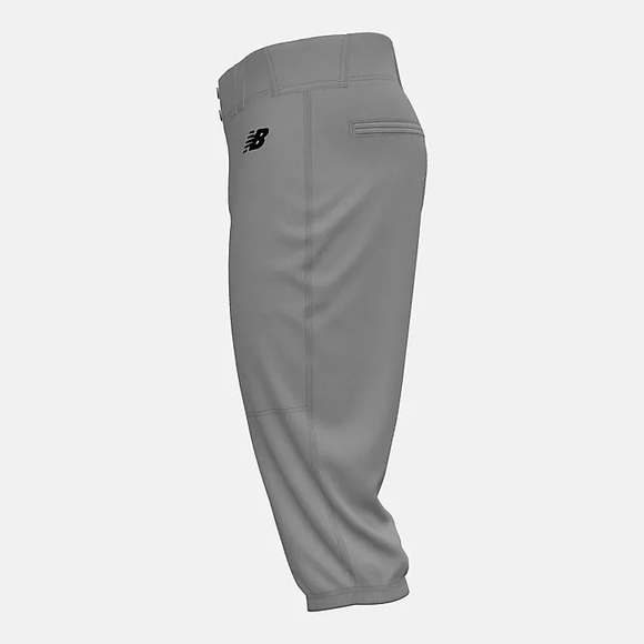 New Balance Adversary 2 Baseball Solid Knicker Athletic Pants - Grey - Picture 5 of 10